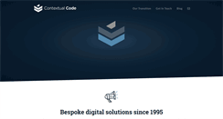 Desktop Screenshot of contextualcode.com